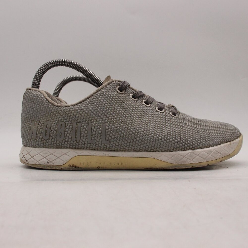 Nobull Superfabric Low Trainers Men's 6.5 Women's 8 Gray Shoes Athletic Sneakers